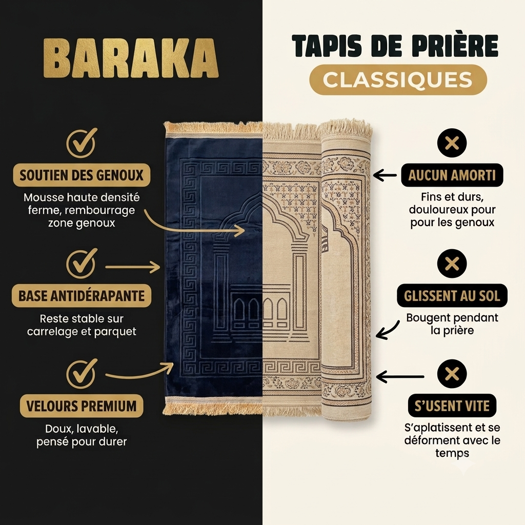 Tapis de prière Baraka